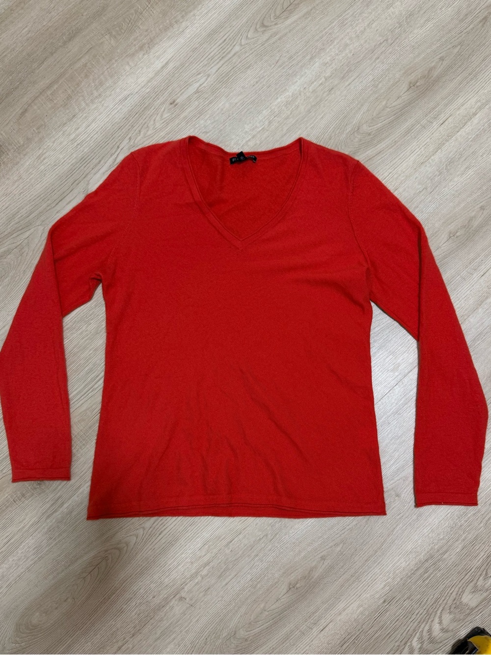 Eileen Fisher 100% Cashmere V Neck Pullover Sweater Top Women's Medium